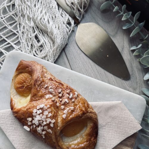 Croissant aux abricots